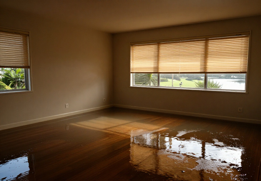 Water-damaged commercial office in Westleigh